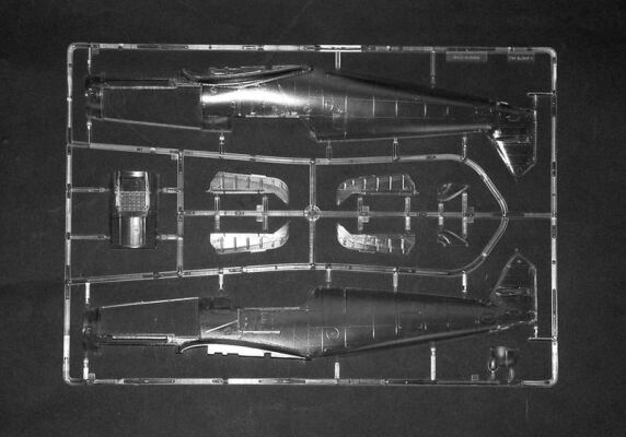 Збірна модель німецького Bf109 G-2 тип детальное изображение Самолеты 1/24 Самолеты