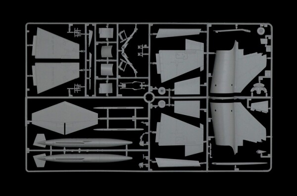 Assembly model 1/32 F-104 A/C Starfighter Italeri 2515 детальное изображение Самолеты 1/32 Самолеты