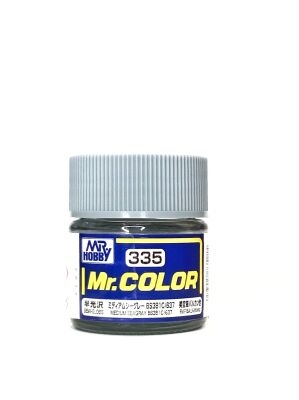 Medium Sea Gray BS381C/637 semigloss, Mr. Color solvent-based paint 10 ml / Средний морской серый детальное изображение Нитрокраски Краски