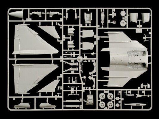 Сборная модель 1/48 самолет JAS 39 A GRIPEN Италери 2638 детальное изображение Самолеты 1/48 Самолеты