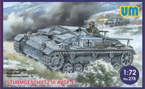 Sturmgeschutz III Ausf E детальное изображение Бронетехника 1/72 Бронетехника