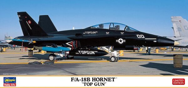 Plastic model aircraft F/A-18B HORNET &quot;TOP GUN&quot; 1/72 детальное изображение Самолеты 1/72 Самолеты