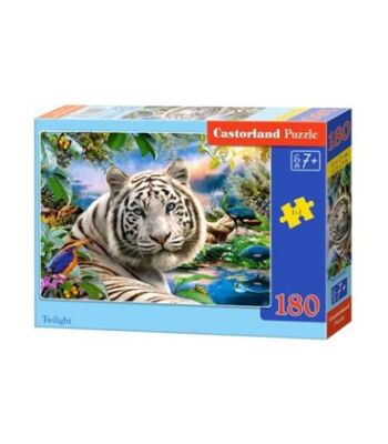Puzzle &quot;White tiger&quot; 180 pieces детальное изображение 180 элементов Пазлы
