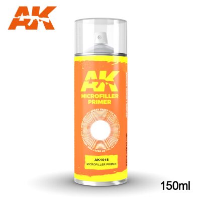 Microfiller Primer - Spray 150ml (Includes 2 nozzles) / Грунт выравнивающий 150мл детальное изображение Краска / грунт в аэрозоле Краски