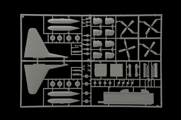 Збірна модель 1/72 Літак Lockheed AC 130H Spectre Italeri 1310 детальное изображение Самолеты 1/72 Самолеты