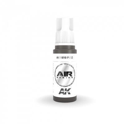 Акриловая краска PC12 / Хакки коричневый AIR АК-интерактив AK11810 детальное изображение AIR Series AK 3rd Generation
