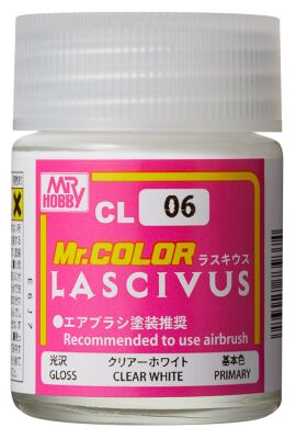Mr. Color Lascivus (18 ml) Clear White / Прозорий білий (глянсовий) детальное изображение Акриловые краски Краски