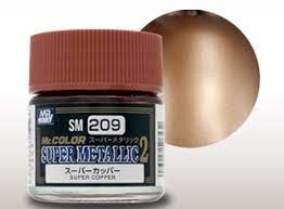 Mr. Color Super Metallic Colors II Super Copper / Фарба металік Супер мідь детальное изображение Металлики и металлайзеры Модельная химия