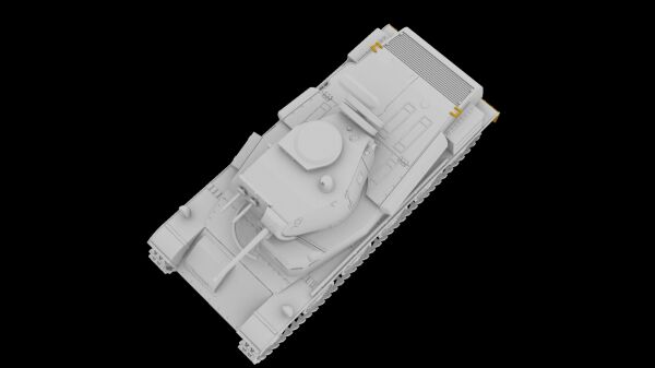 Сборная модель шведского легкого танка Stridsvagn m/40 K детальное изображение Бронетехника 1/72 Бронетехника