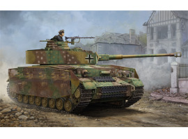 обзорное фото Сборная модель 1/16 Немецкий средний танк Pzkpfw IV Ausf.J Трумпетер 00921 Бронетехника 1/16