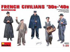 обзорное фото French civilian 30s - 40s Figures 1/35