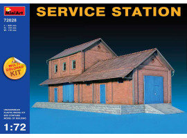 обзорное фото Service station Buildings 1/72