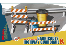 обзорное фото Scale model 1/35 Barricades& Highway Meng SPS-013 Detail sets