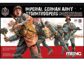 обзорное фото Imperial 1/35 German Army Stormtroopers WWI  HS-010 Meng Figures 1/35