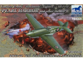 US Air Force Curtiss P-40C Warhawk Fighter Model
