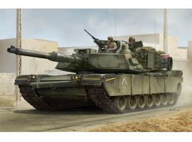 обзорное фото Збірна модель 1/16 Aмериканський танк Abrams US M1A1 AIM MBT  Trumpeter 00926 Бронетехніка 1/16