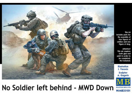 обзорное фото "No Soldier left behind - MWD Down" Figures 1/35