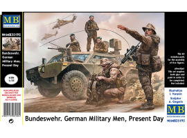 обзорное фото "Bundeswehr. German Military Men, Present Day"     Figures 1/35