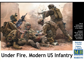 обзорное фото «Под огнем. Современная пехота США» Figures 1/35