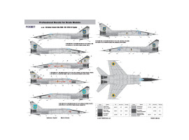 Foxbot 1:48 Decal Ukrainian Foxbats: MiG-25RB Ukrainian Air Force