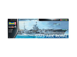 обзорное фото HMS Ark Royal & Tribal Class Destroyer Fleet 1/720