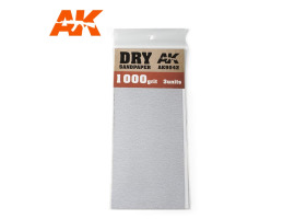 DRY SANDPAPER 1000 / Наждачний папір для сухого шліфування