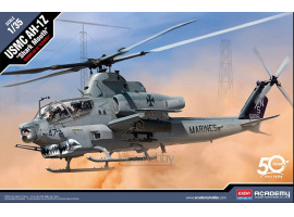 обзорное фото Scale mode 1/35 USMC AH-1Z Sharkmouth helicopter Academy 12127 Helicopters 1/35