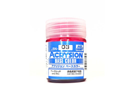 обзорное фото Acrysion Base Color (18 ml) Base Red / Акриловая краска (Базовый красный) Acrylic paints