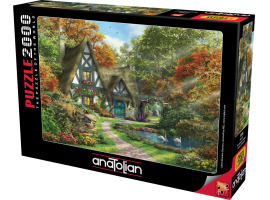 обзорное фото Puzzle The Autumn Cottage 2000pcs 2000 items