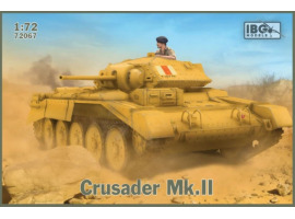 обзорное фото Сборная модель Crusader Mk.II – British Cruiser Tank Mk. VI Бронетехника 1/72