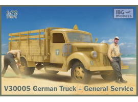обзорное фото Сборная модель немецкого грузовика V3000S – общее обслуживание Автомобили 1/72