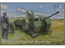 обзорное фото Flak 38 German Anti Air Gun Artillery 1/72
