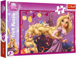 обзорное фото Puzzles Rapunzel got tangled 160 pcs 160 items