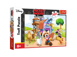 обзорное фото Puzzle Mickey Mouse on the farm 160pcs 160 items