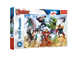 обзорное фото Puzzles Ready to save the world: The Avengers 160 pcs 160 items