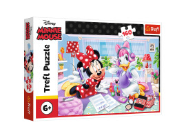 обзорное фото Puzzles Day with the best friend: Mini mouse 160 pcs 160 items