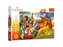 обзорное фото Puzzles The Adventures of Simba: The Lion King 100 pcs 100 items