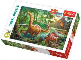 обзорное фото Puzzle Dinosaur Migration 60pcs 60 items