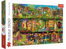 обзорное фото Puzzles Fairytale bookcase 1500 pcs 1500 items