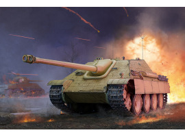 обзорное фото Збірна модель 1/16 Німецький винищувач танків Sd.Kfz 173 Jagdpanther Trumpeter 00934 Бронетехніка 1/16