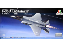 обзорное фото Збірна модель 1/32 літак F-35A Lightning II Italeri 2506 Літаки 1/32