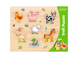 обзорное фото Frame puzzles: Animals on the farm 7pcs Puzzle sets