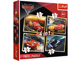 обзорное фото Puzzles 4in1: Ready to Race - Cars 3 Puzzle sets