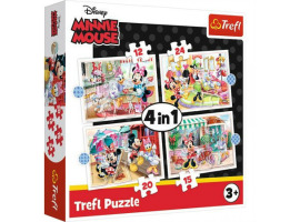 обзорное фото Puzzles 4 in 1: Mini with friends Puzzle sets