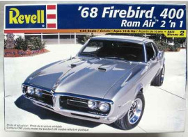 обзорное фото 1968 Firebird 400 Ram. Cars 1/25