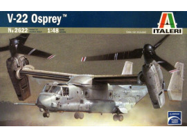 обзорное фото Scale model 1/48 aircraft V-22 OSPREY Italeri 2622 Helicopters 1/48