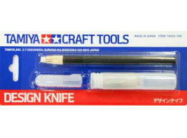 обзорное фото Инструмент Tamiya "Дизайнерский нож (+30 лезвий) Model knives