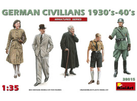 обзорное фото CIVIL GERMANS 1930's-1940's Figures 1/35