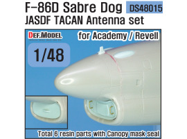 обзорное фото F-86D Sabre dog TACAN Antenna set (for Academy/ Revell 1/48) Detail sets