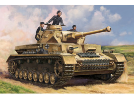 обзорное фото Сборная модель немецкого среднего танка Pzkpfw IV Ausf.F2 Бронетехника 1/48